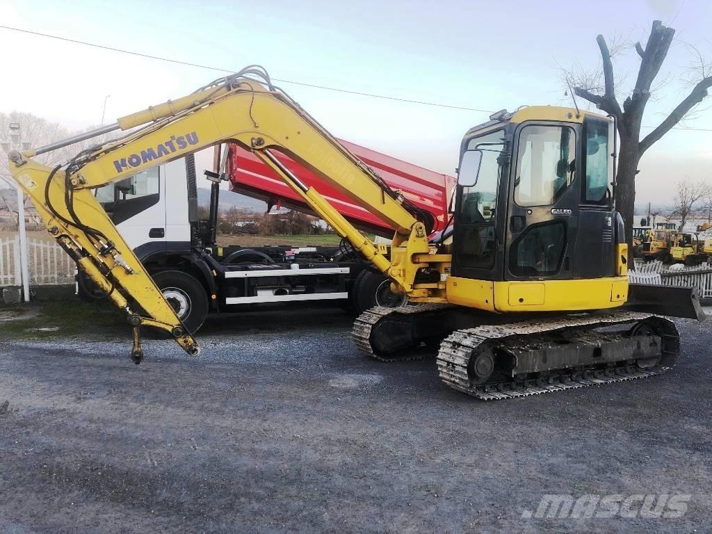 Komatsu PC 88 MR Pásové rýpadlá