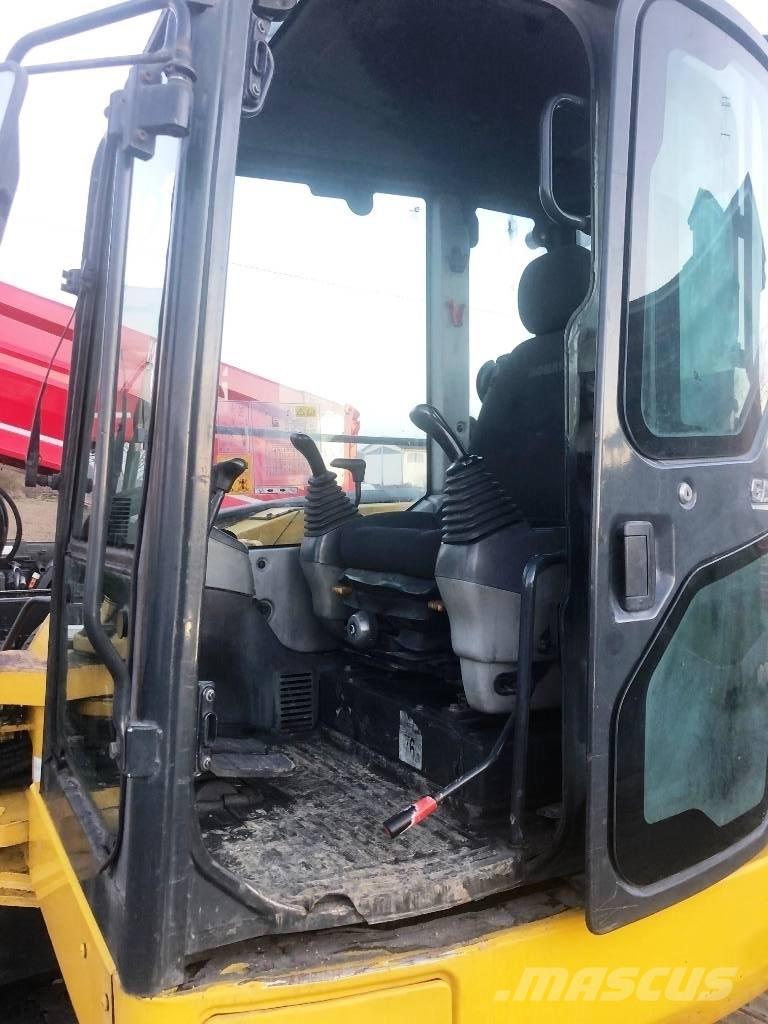 Komatsu PC 88 MR Pásové rýpadlá