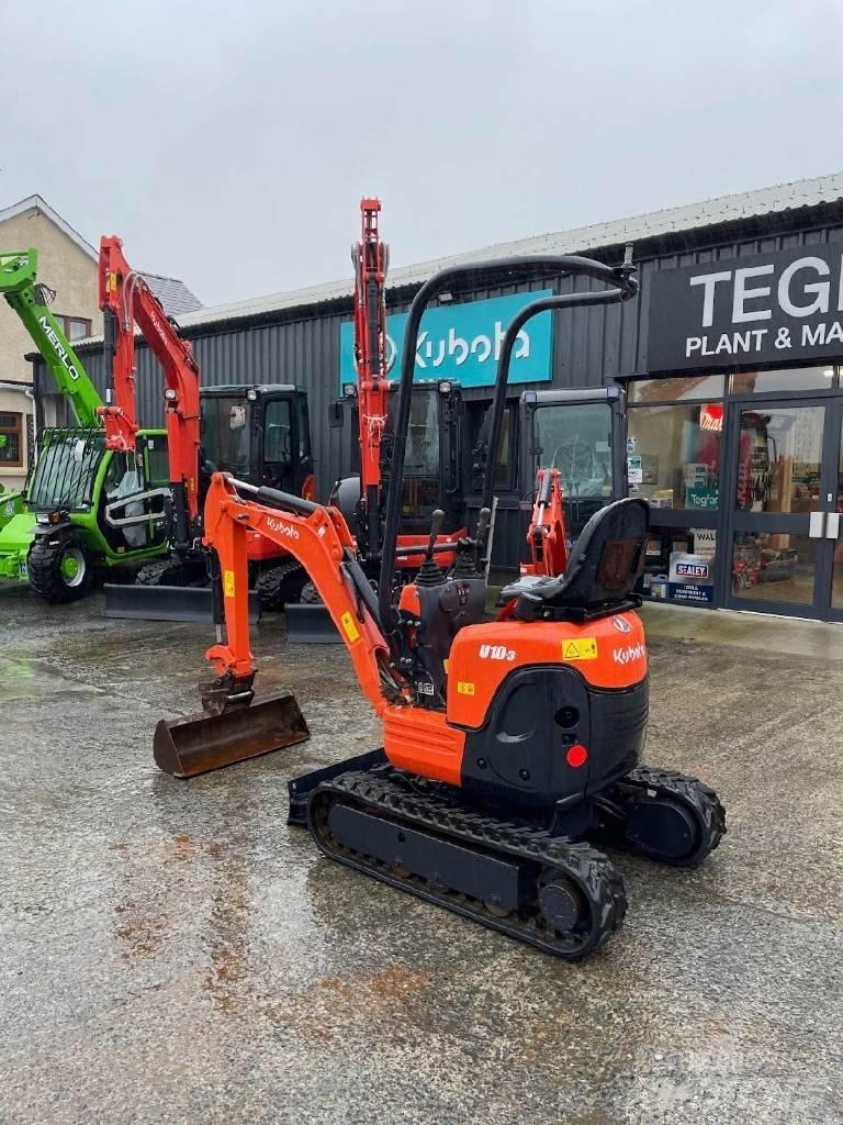 Kubota U 10-3 Mini rýpadlá < 7t