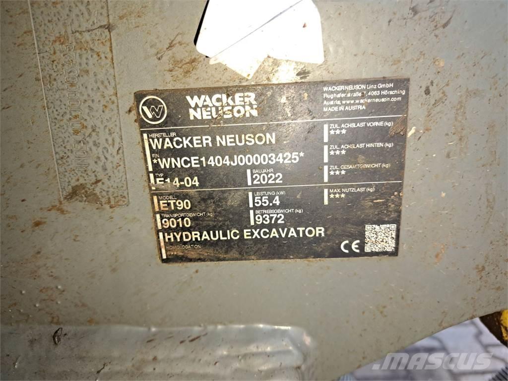 Wacker Neuson ET90 Pásové rýpadlá