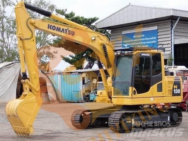 Komatsu PC 130 Pásové rýpadlá