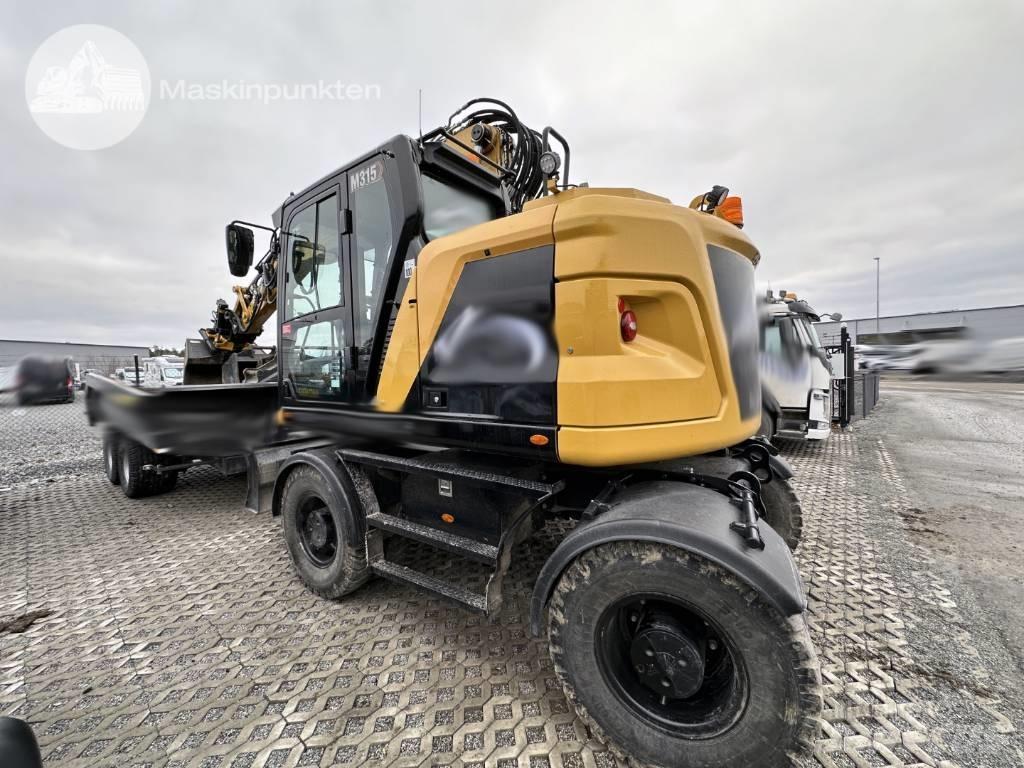 CAT M 315 Kolesové rýpadlá