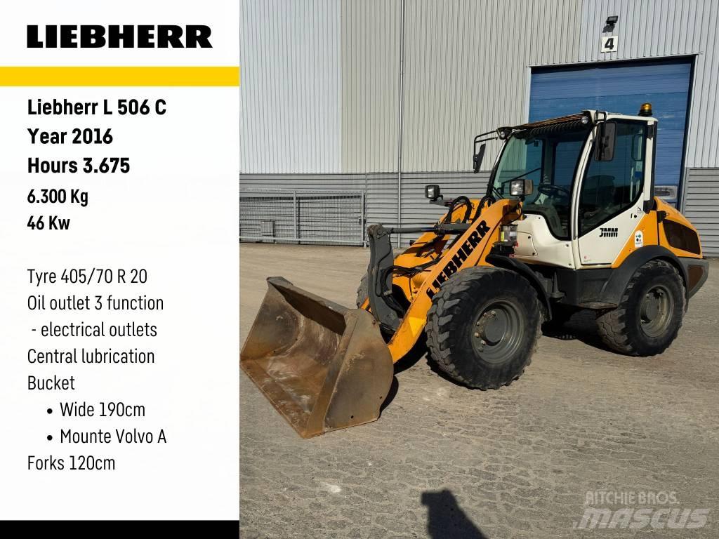 Liebherr L 506 Kolesové nakladače