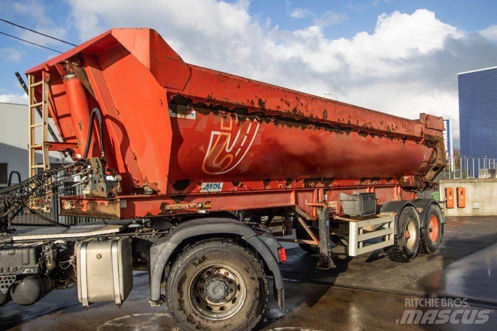 MOL K85F/20T/37ST Sklápacie návesy