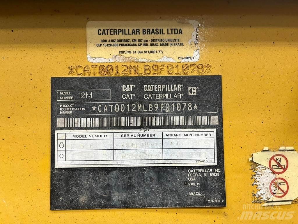 CAT 12M Grejdery