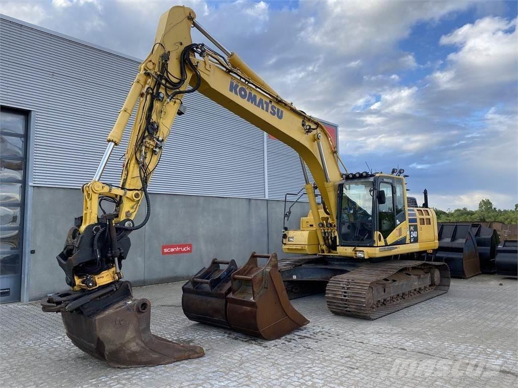 Komatsu PC240LC-11 Pásové rýpadlá