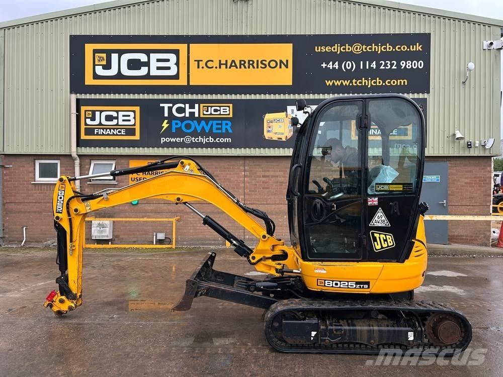 JCB 8025 Mini rýpadlá < 7t