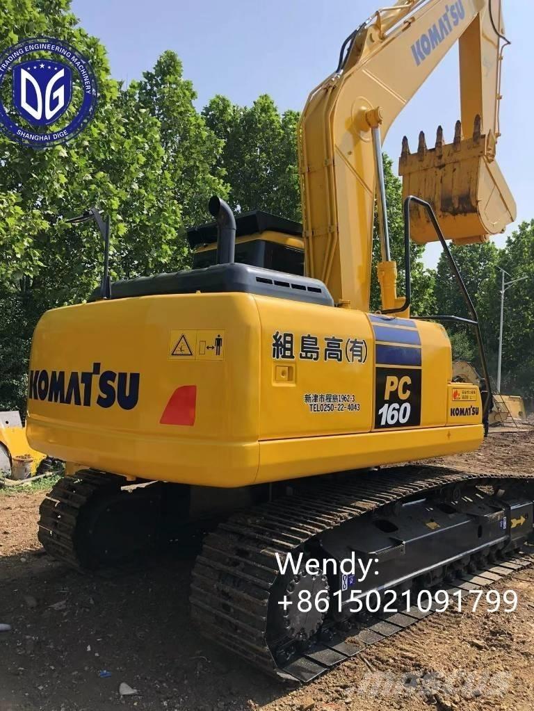 Komatsu PC 160 Pásové rýpadlá
