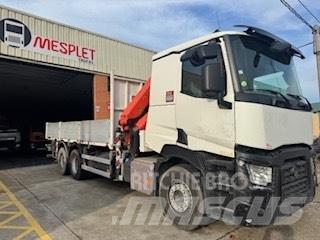 Renault C 460 Nákladné vozidlá s bočnou zhrnovacou plachtou