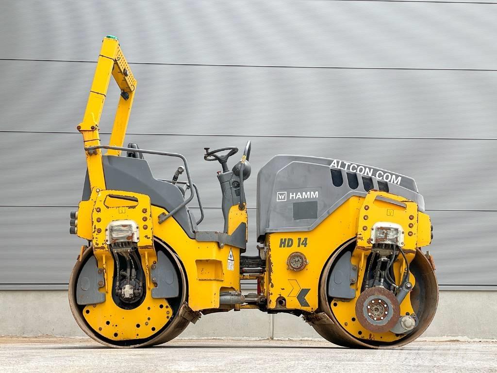 Hamm HD 14 VV Tandemové valce