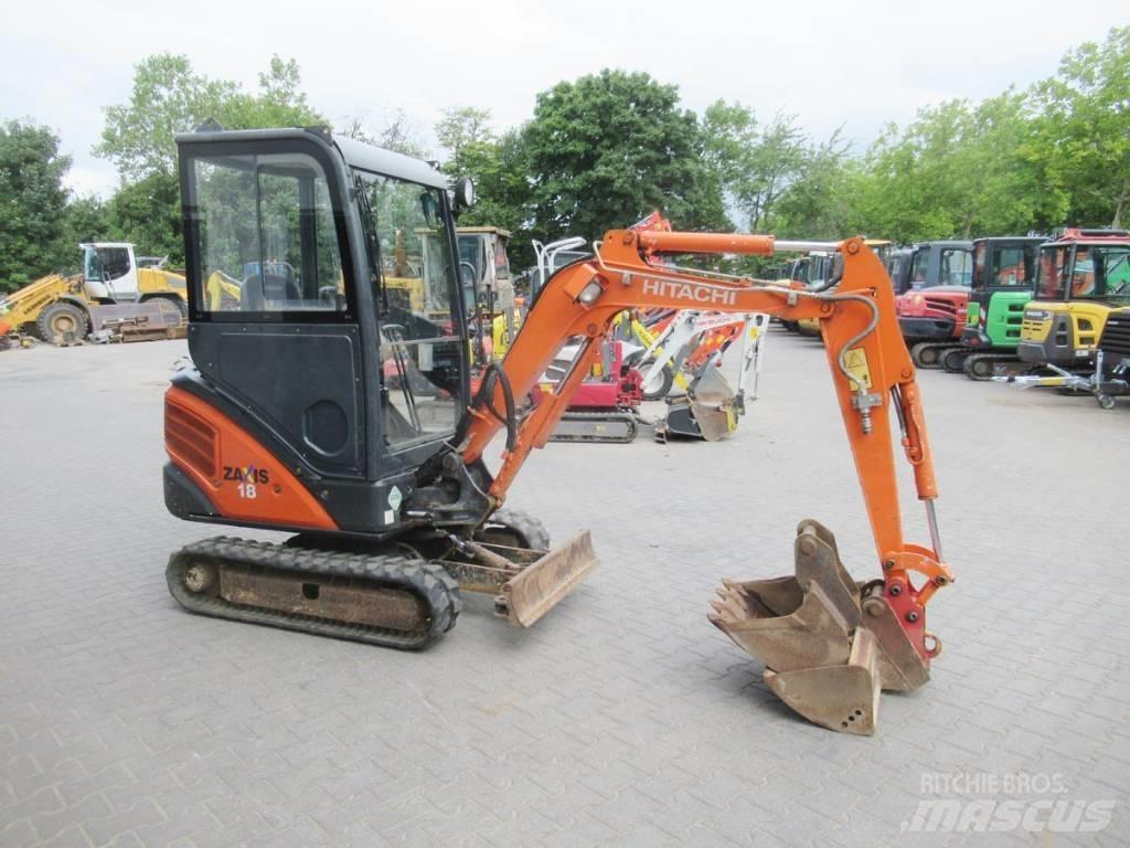 Hitachi ZX 18-3 CLR Mini rýpadlá < 7t