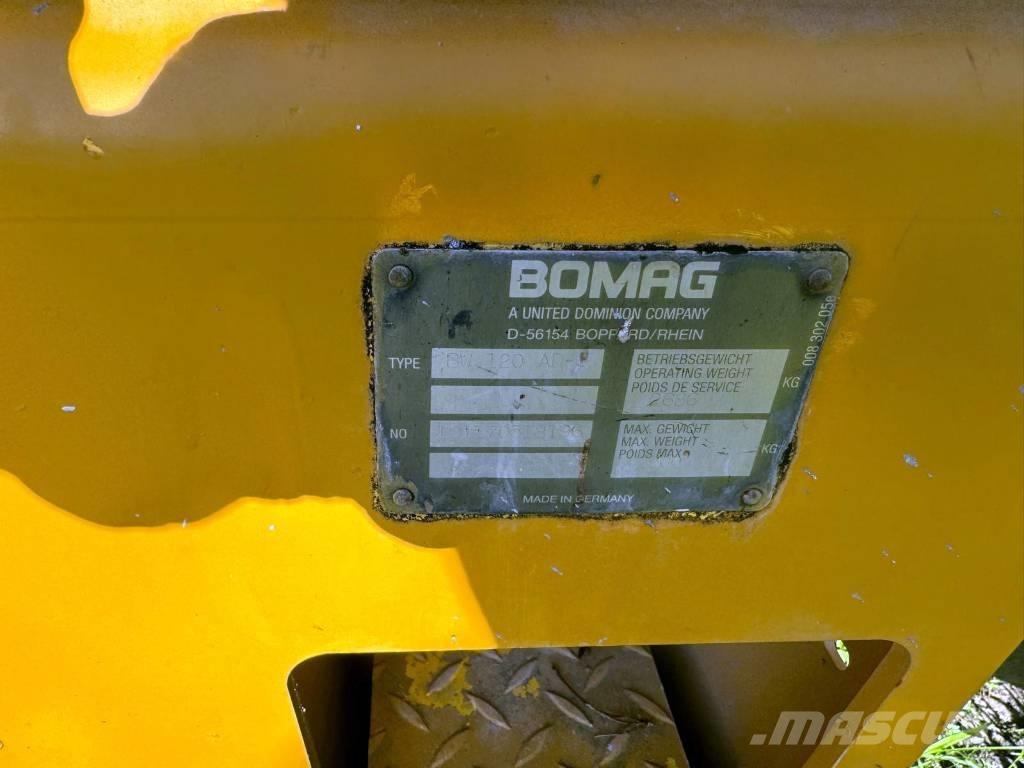 Bomag BW 120 AD-3 Tandemové valce