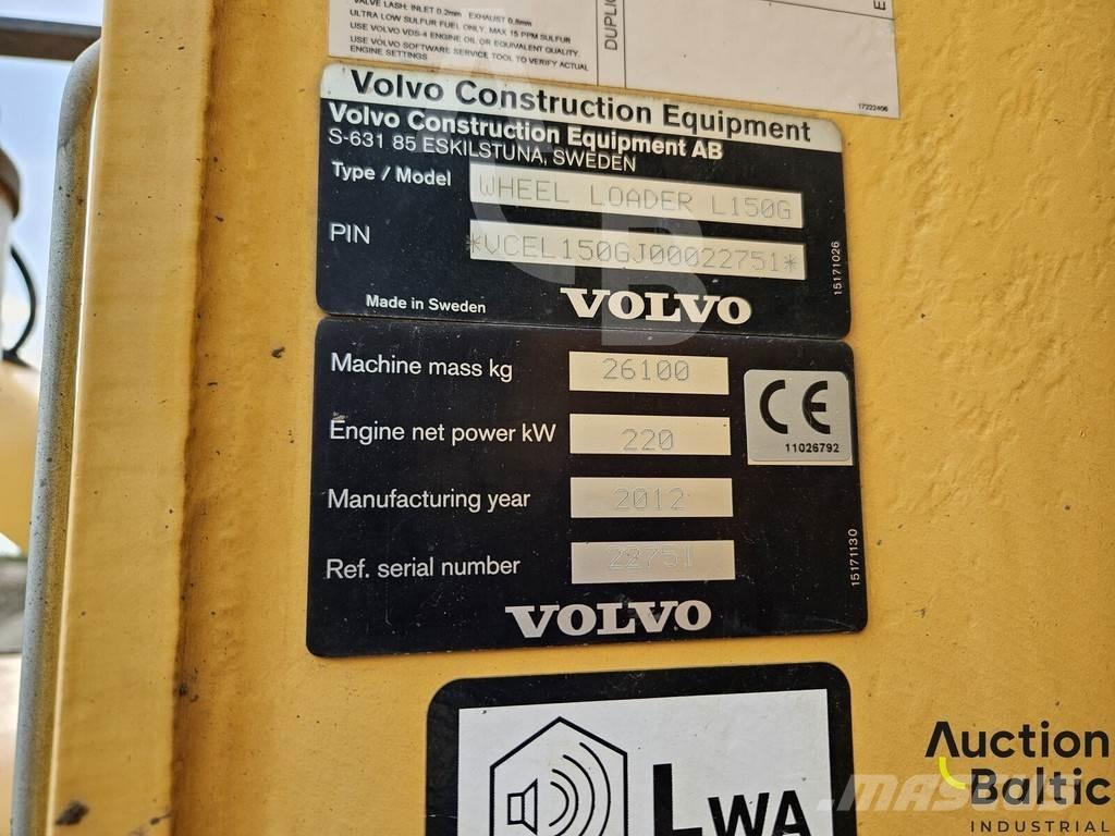 Volvo 150G Kolesové nakladače
