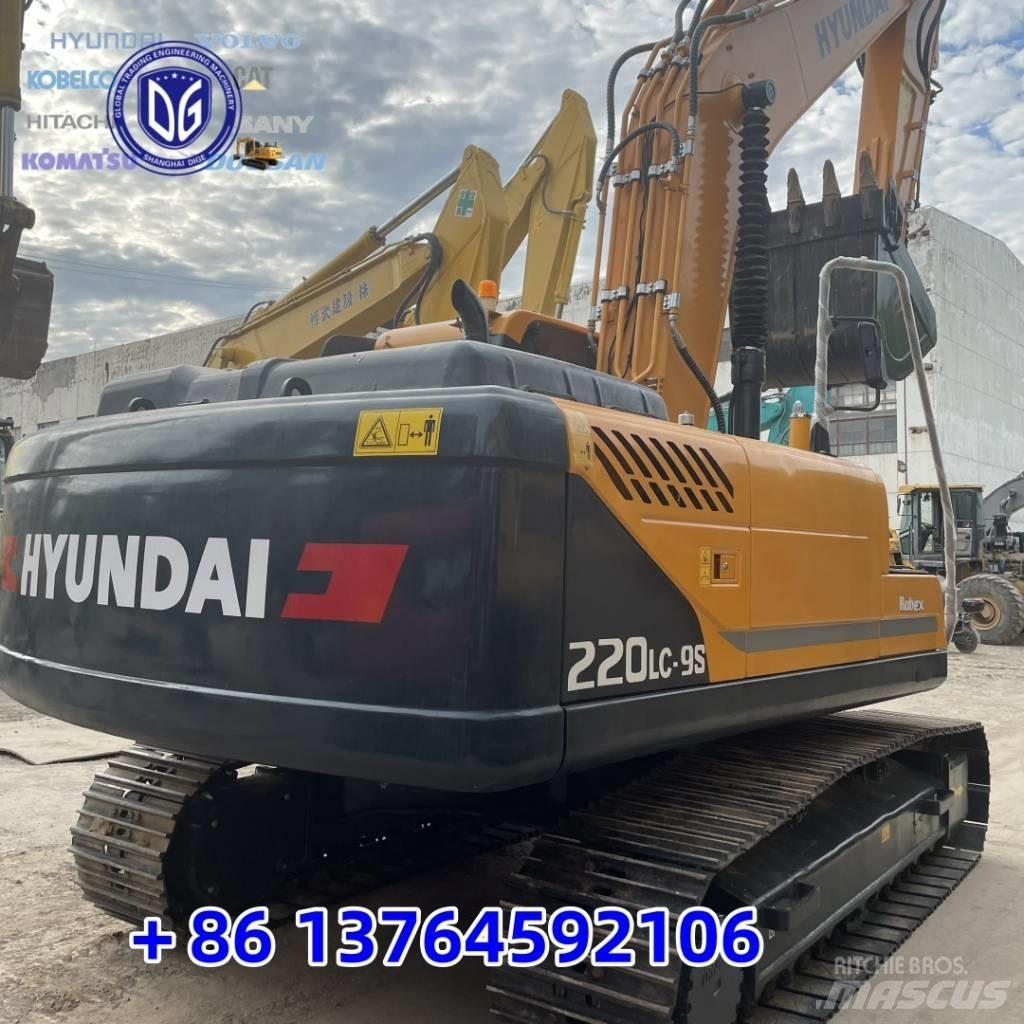 Hyundai 220lc-9 Pásové rýpadlá