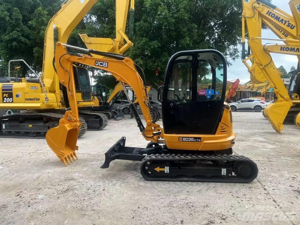 JCB 8035 Pásové rýpadlá