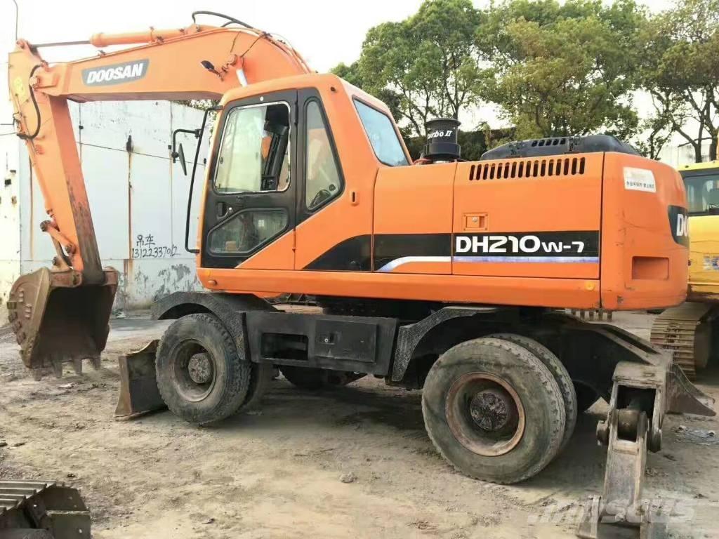 Doosan DH210W-7 Kolesové rýpadlá