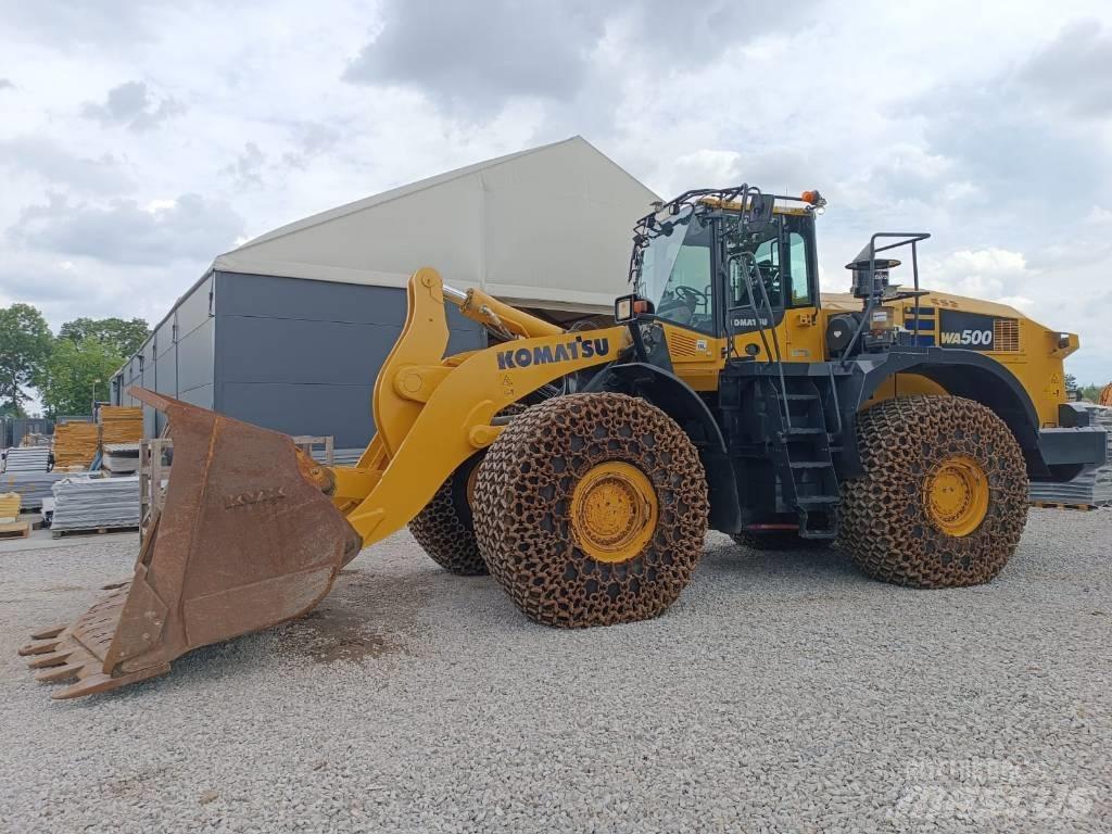 Komatsu WA 500 Kolesové nakladače