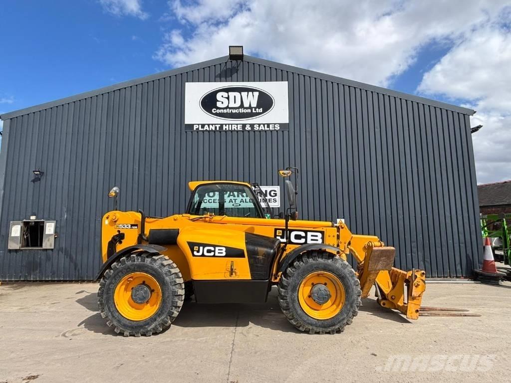 JCB 533-105 Teleskopické manipulátory