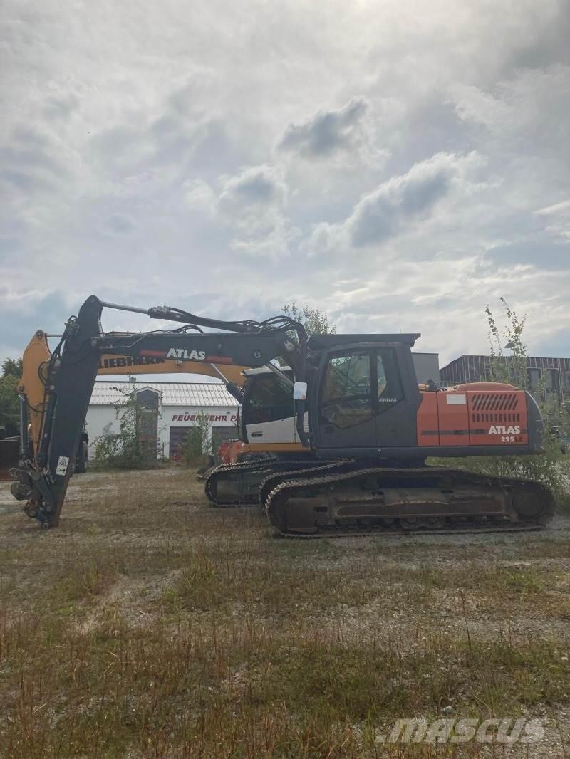 Atlas 225 LC Pásové rýpadlá