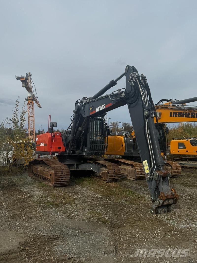 Atlas 225 LC Pásové rýpadlá