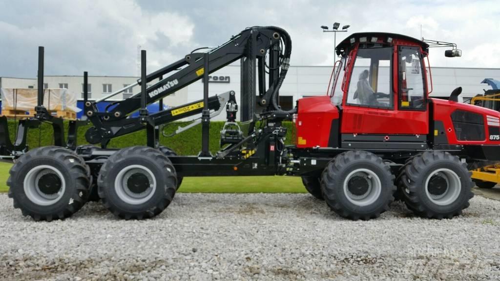 Komatsu 875 Lesné traktory