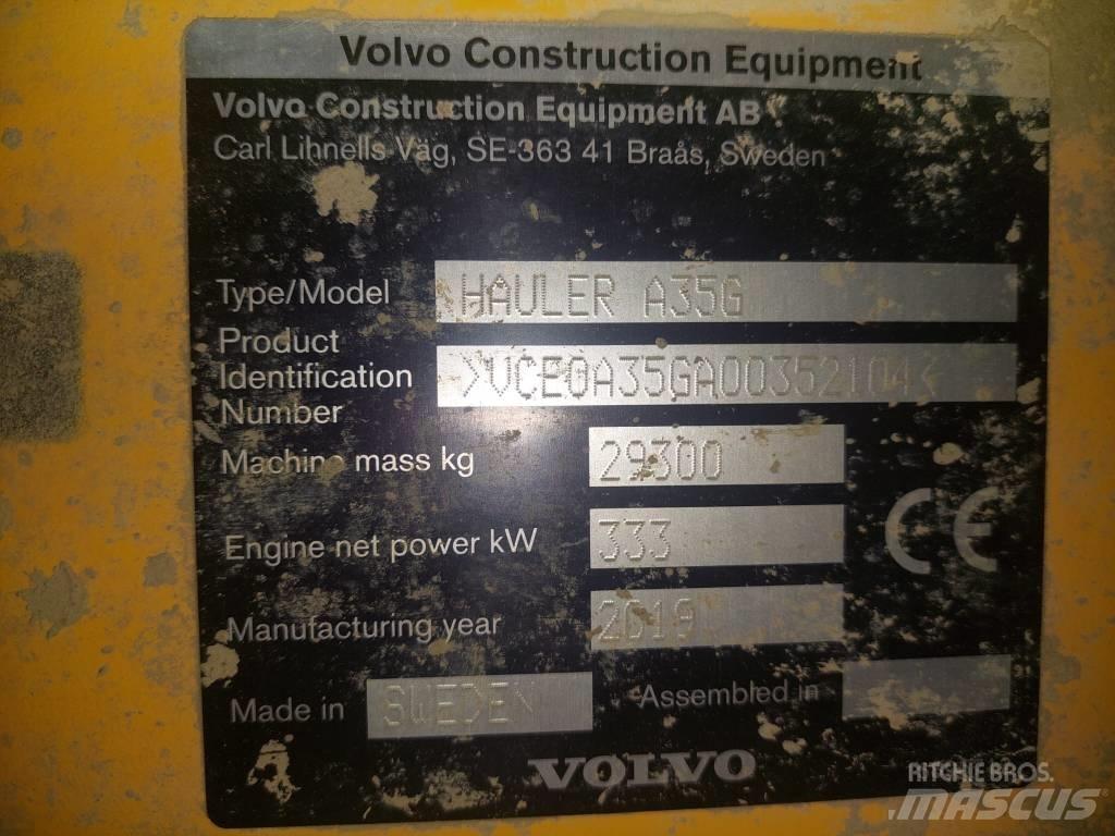 Volvo A 35 G Kĺbové nákladné autá