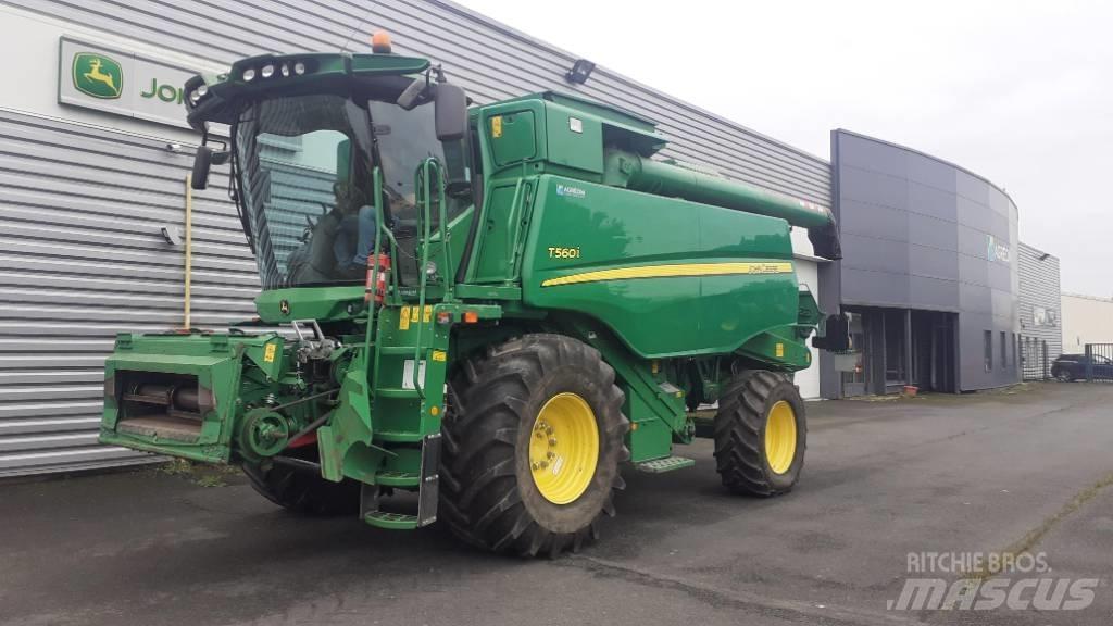 John Deere T 560 i Kombinované zberacie stroje