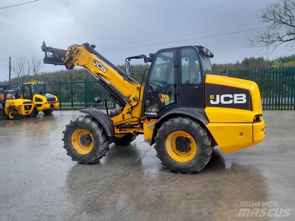 JCB TM 320 Teleskopické nakladače pre poľnohospodárstvo