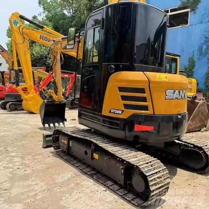 Sany SY50U Pásové rýpadlá
