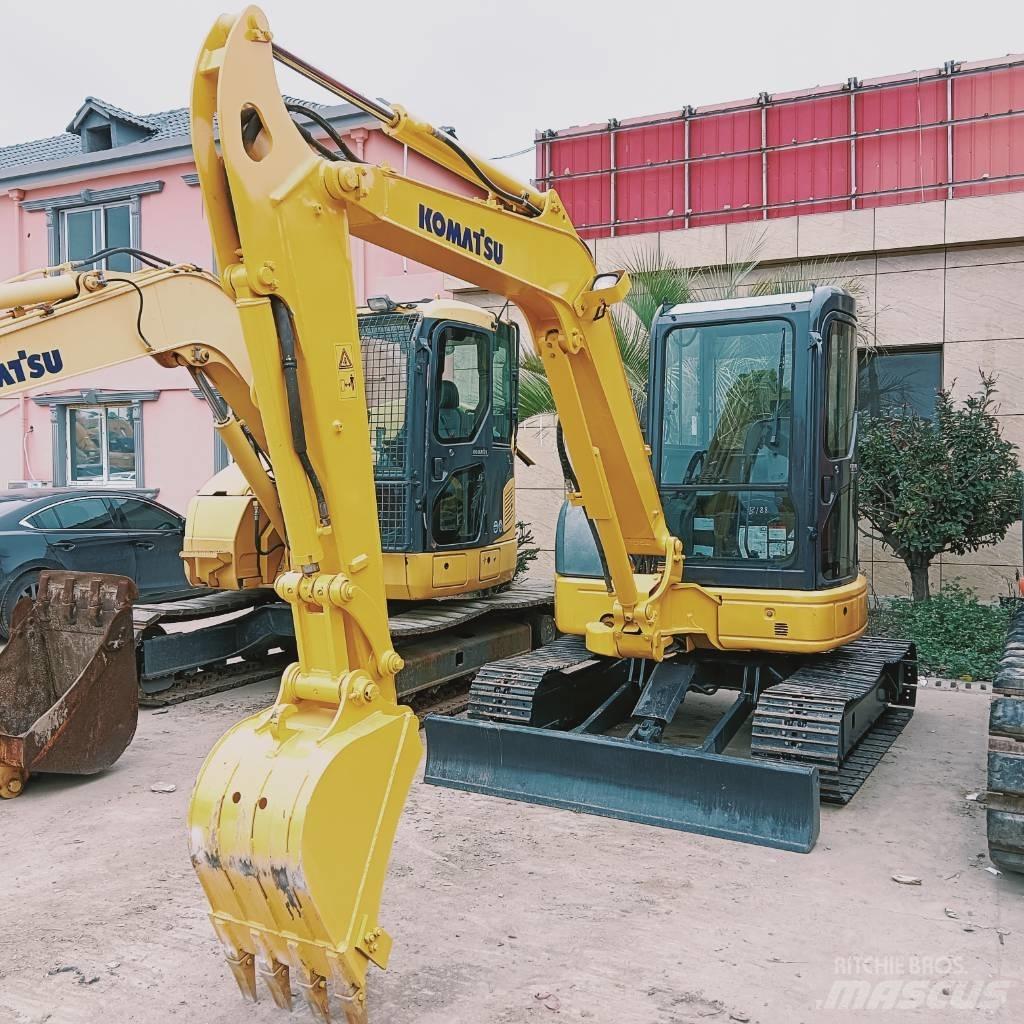 Komatsu PC 40 Pásové rýpadlá