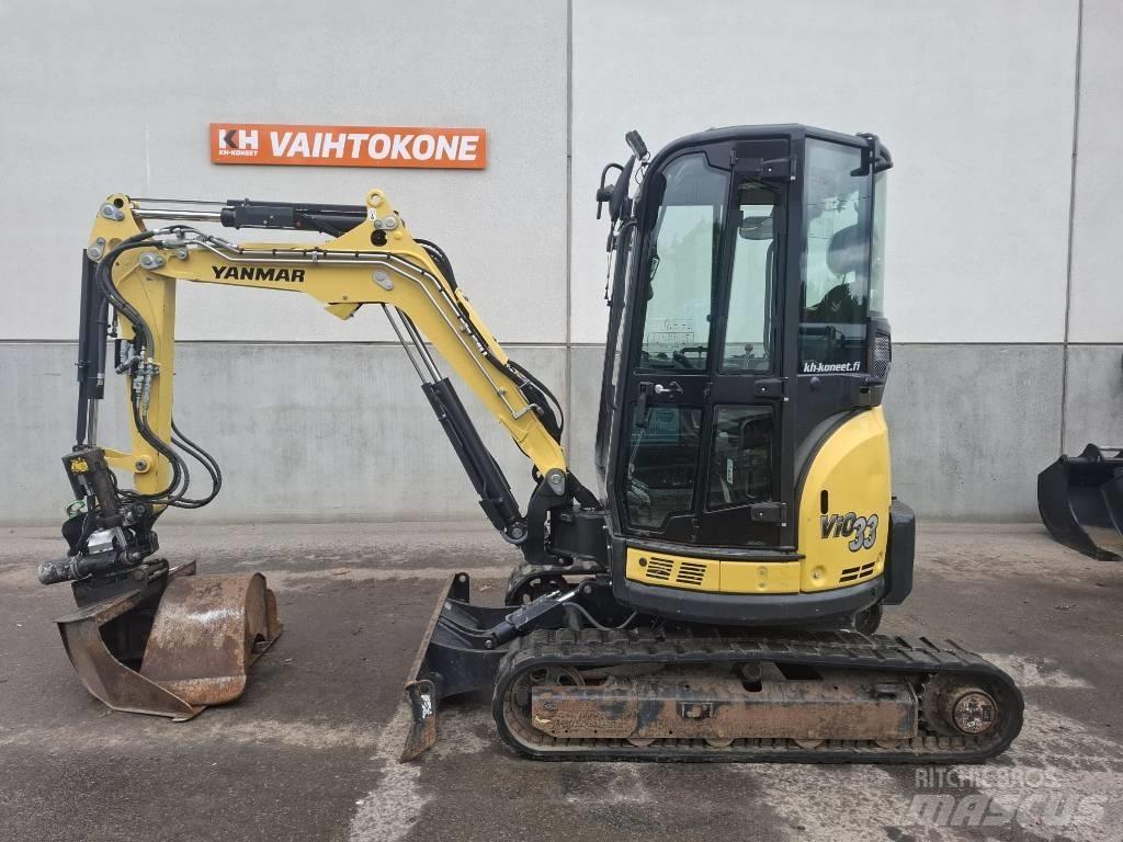 Yanmar Vio 33 U Mini rýpadlá < 7t