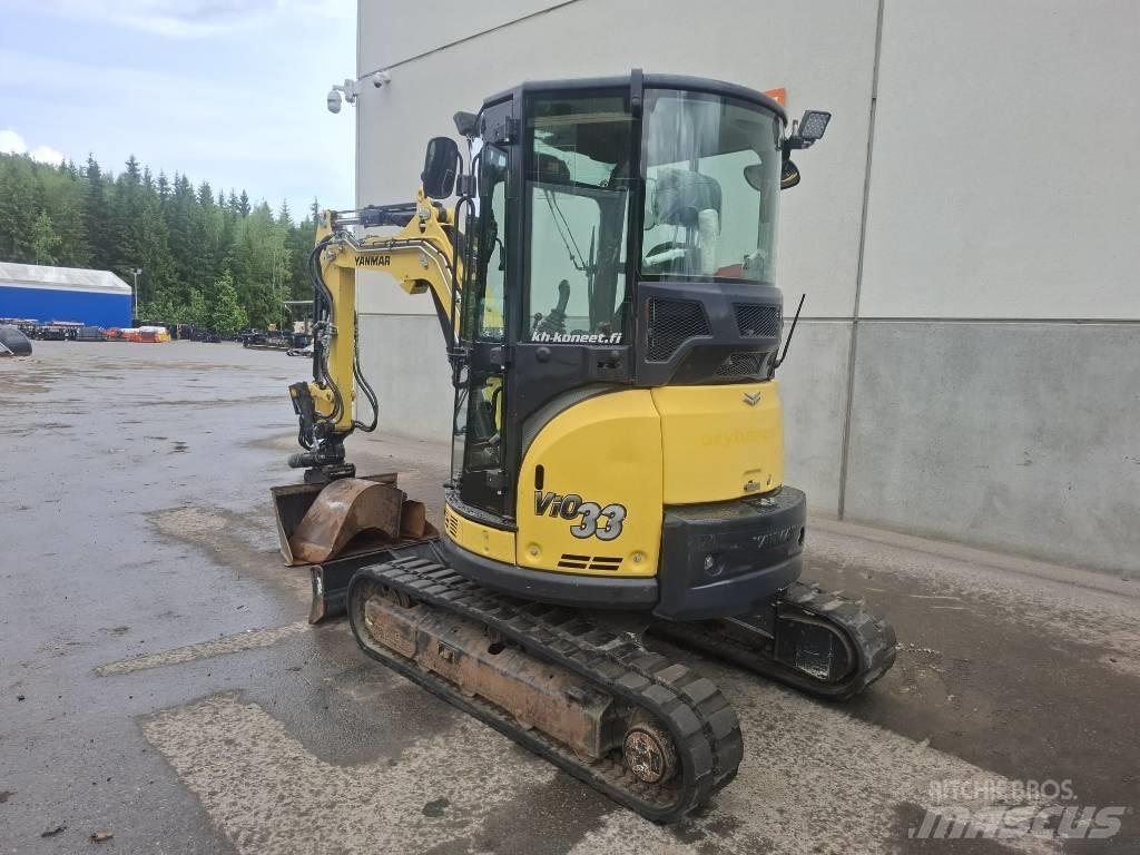 Yanmar Vio 33 U Mini rýpadlá < 7t
