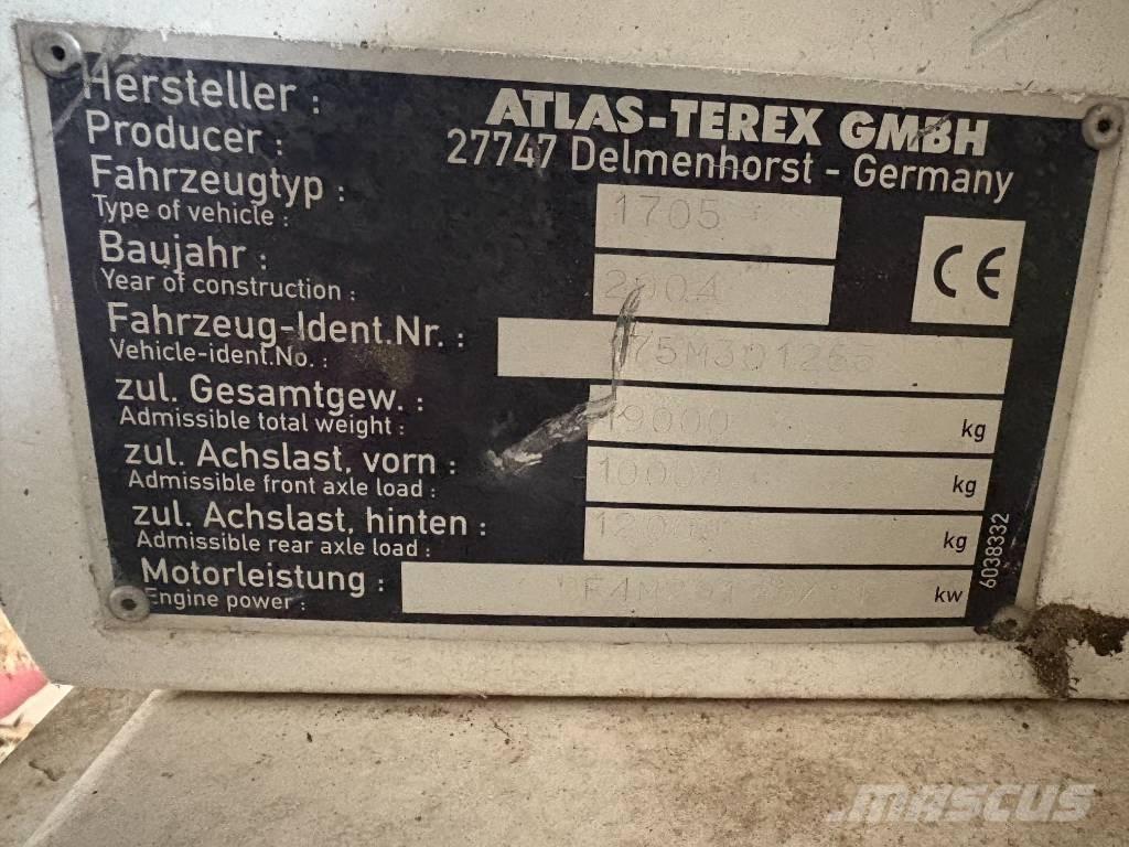 Terex 1705m Rýpadlo-nakladače