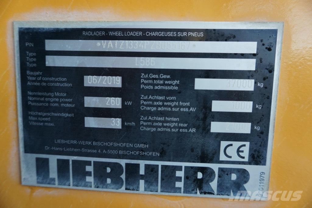 Liebherr 586 xpower Kolesové nakladače