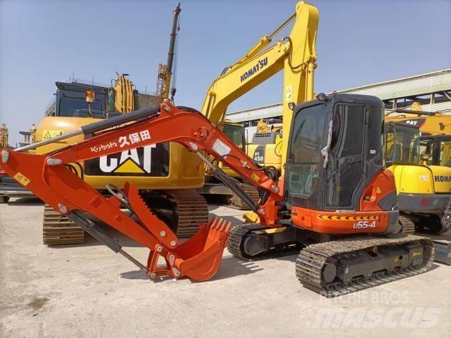 Kubota U 55-4 Mini rýpadlá < 7t