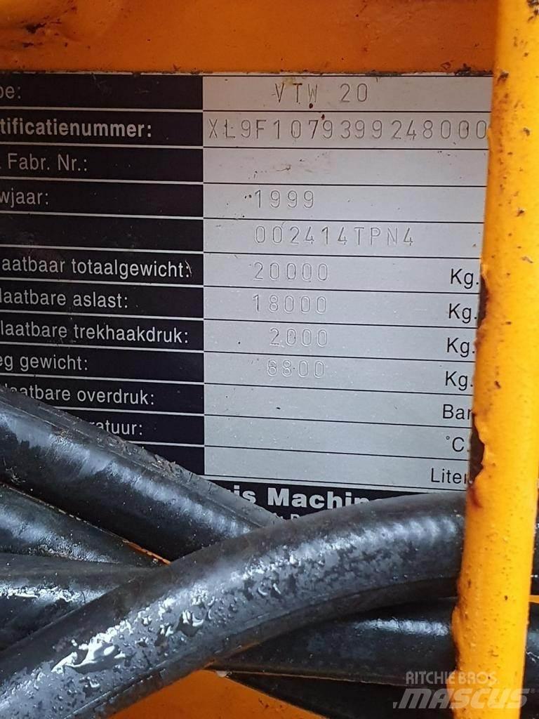 Veenhuis VTW 20 Rozmetadlá maštaľného hnoja