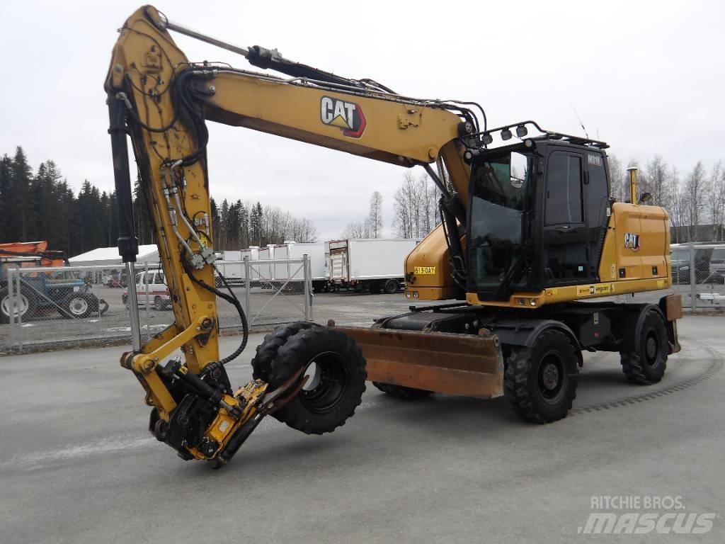 CAT M 318 Kolesové rýpadlá