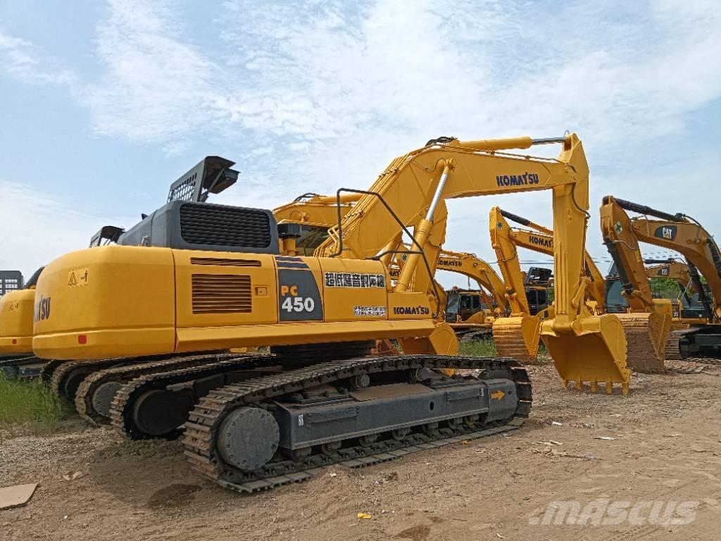 Komatsu PC 450 Pásové rýpadlá