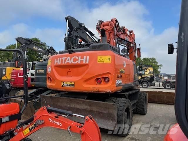 Hitachi ZX 170 W Kolesové rýpadlá
