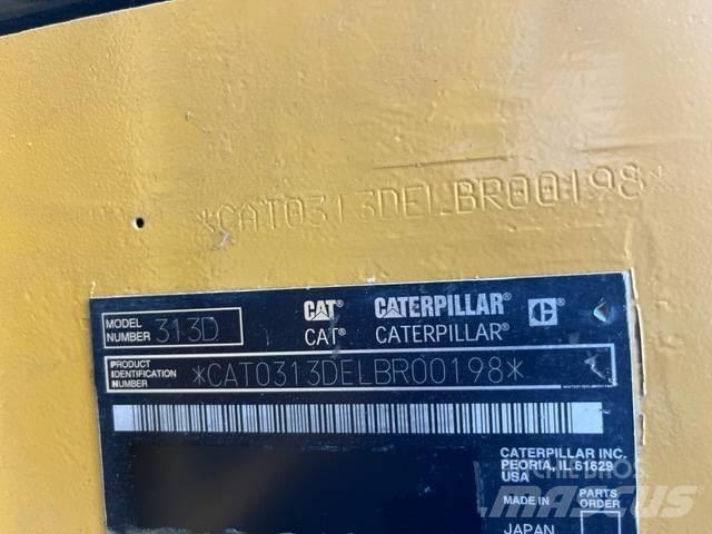 CAT 313 D Pásové rýpadlá