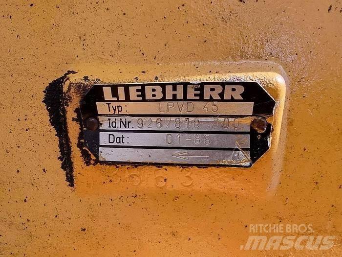 Liebherr LPVD 045 Doprava – ostatné