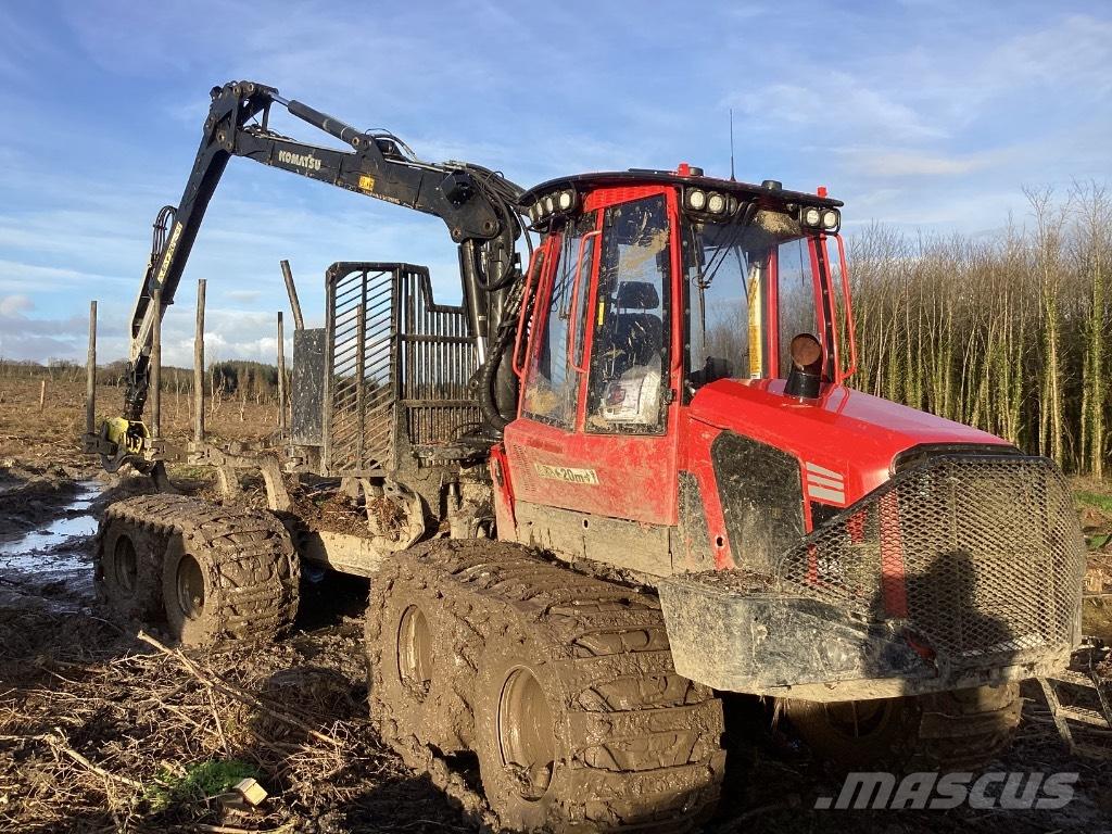 Komatsu 845 Lesné traktory