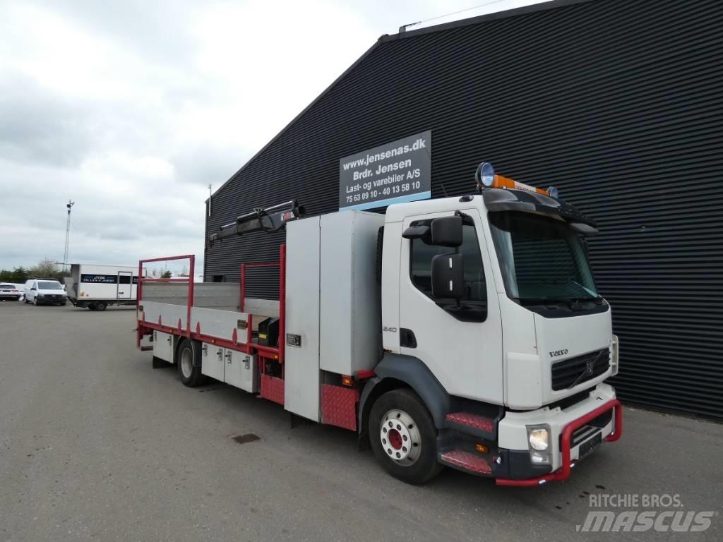 Volvo FL 240 Autožeriavy, hydraulické ruky