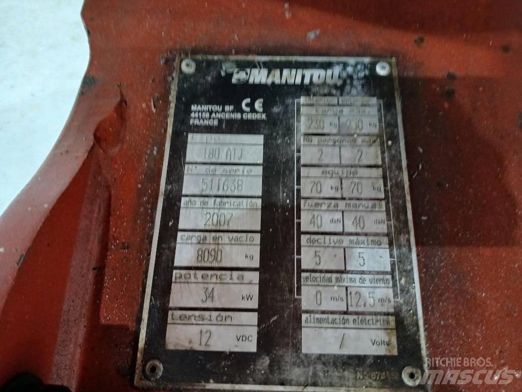 Manitou 180ATJ Kĺbové plošiny