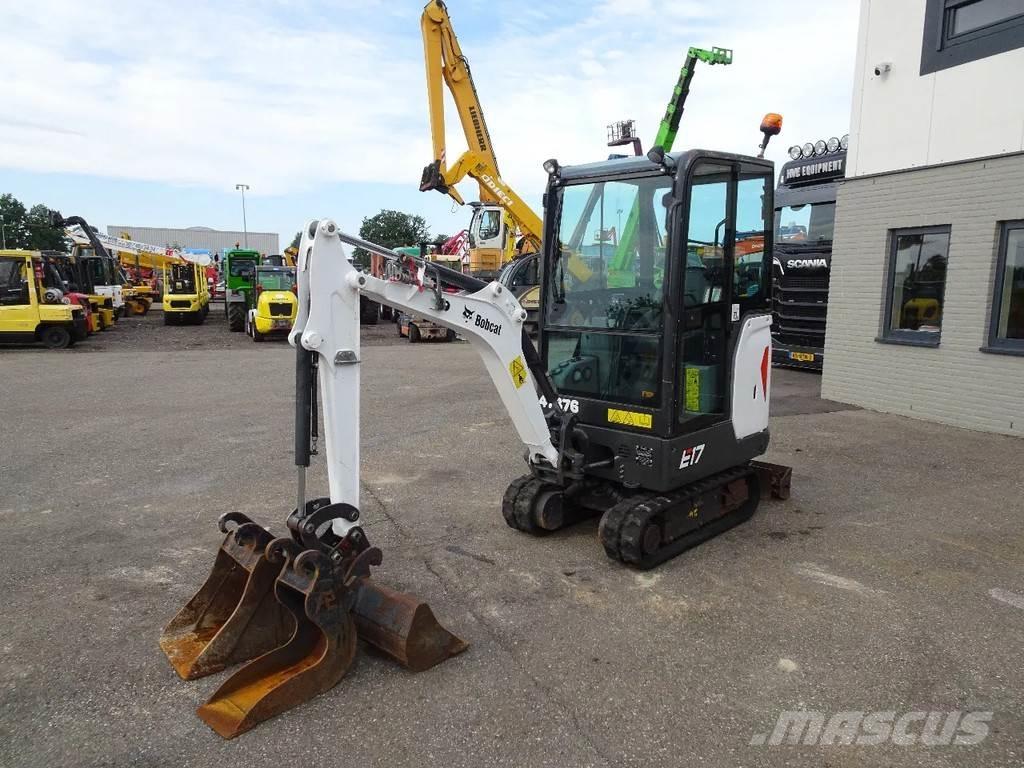 Bobcat E17 Mini rýpadlá < 7t