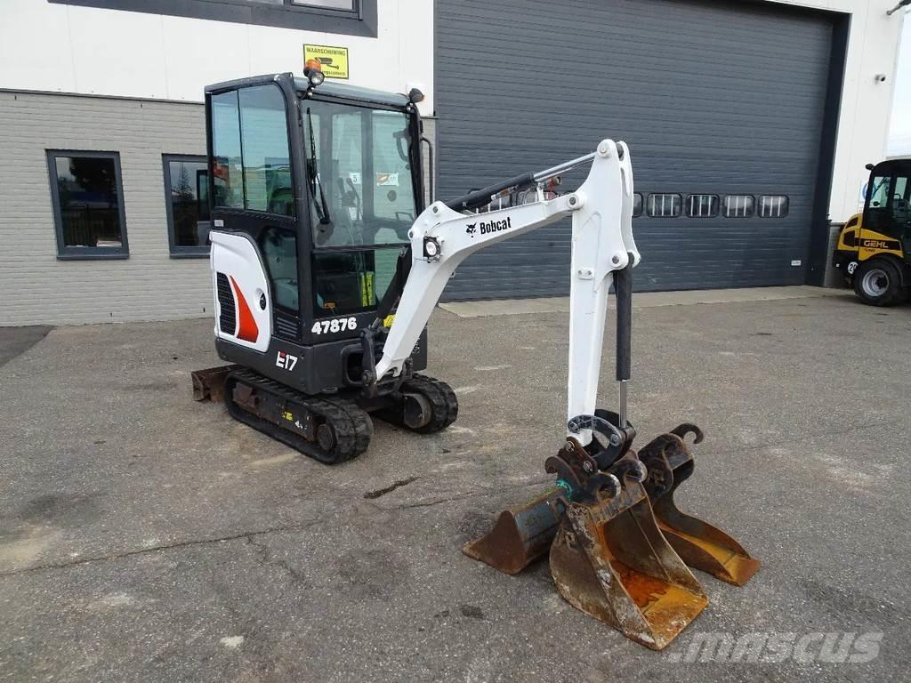Bobcat E17 Mini rýpadlá < 7t