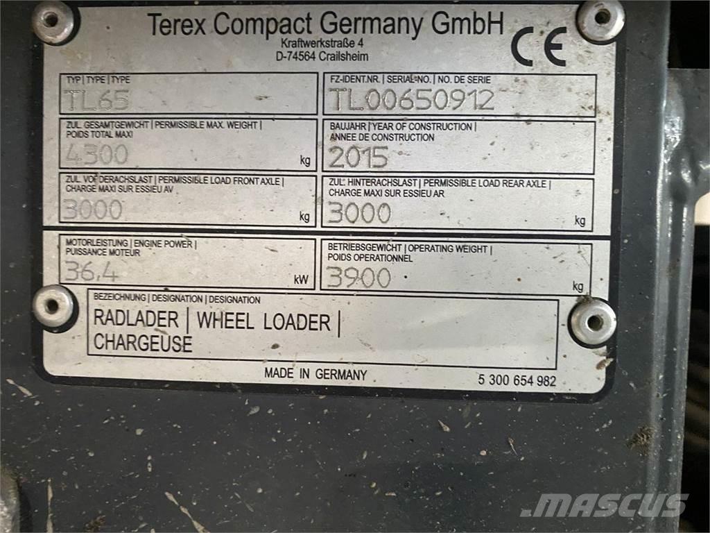 Terex TL65 Viacúčelové nakladače