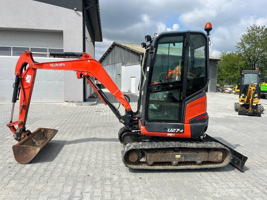 Kubota U 27-4 Mini rýpadlá < 7t
