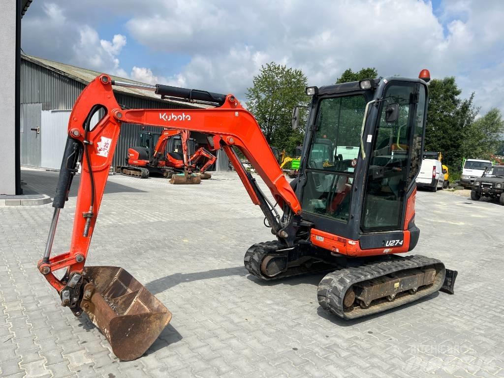 Kubota U 27-4 Mini rýpadlá < 7t