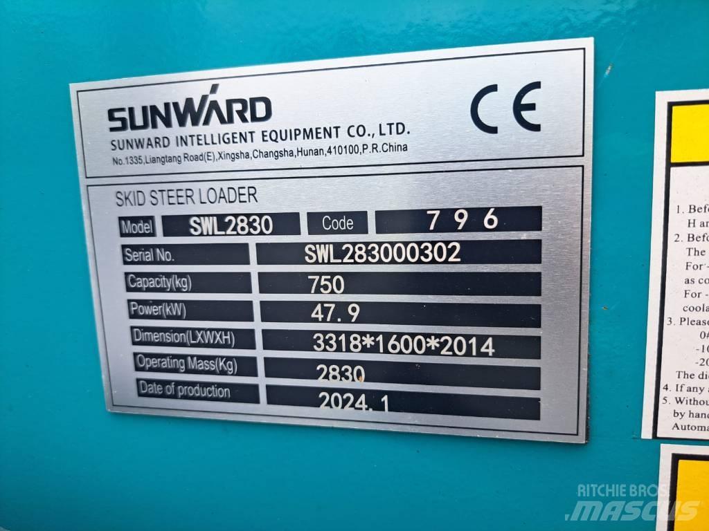 Sunward SWL 2830 Šmykom riadené nakladače